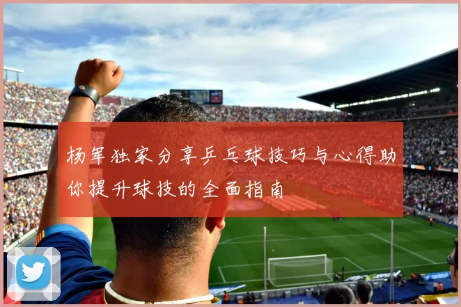 杨军独家分享乒乓球技巧与心得助你提升球技的全面指南