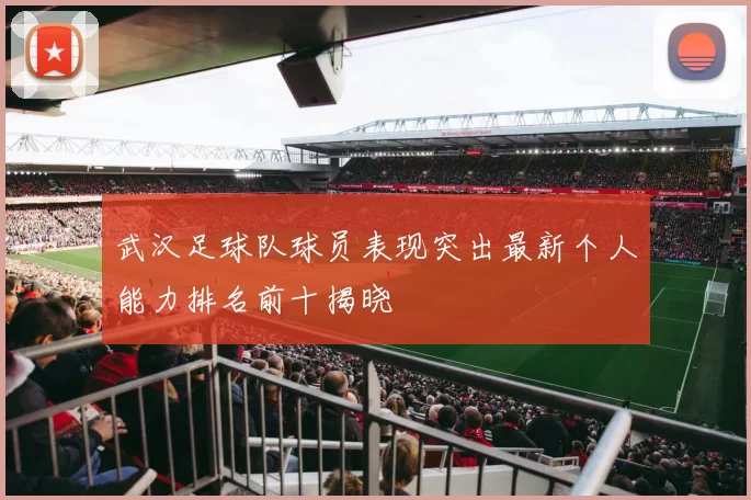 武汉足球队球员表现突出最新个人能力排名前十揭晓
