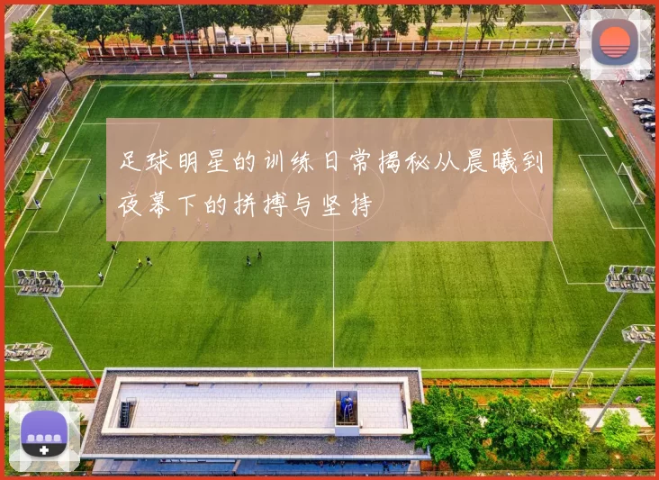 足球明星的训练日常揭秘从晨曦到夜幕下的拼搏与坚持