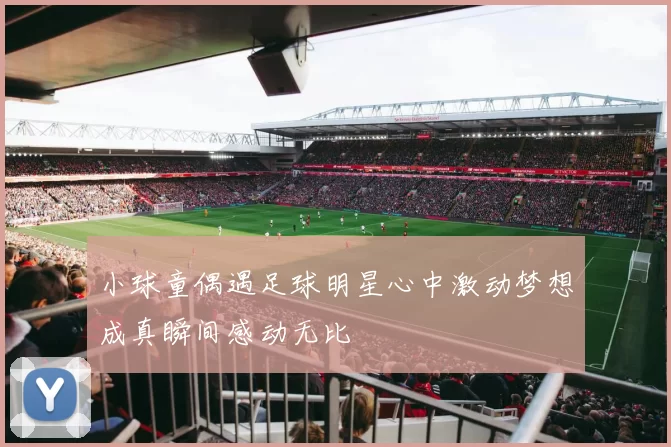 小球童偶遇足球明星心中激动梦想成真瞬间感动无比